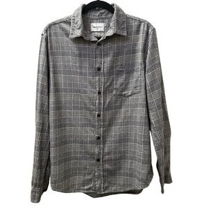 Goodfellow Plaid Button Down Shirt Size Medium